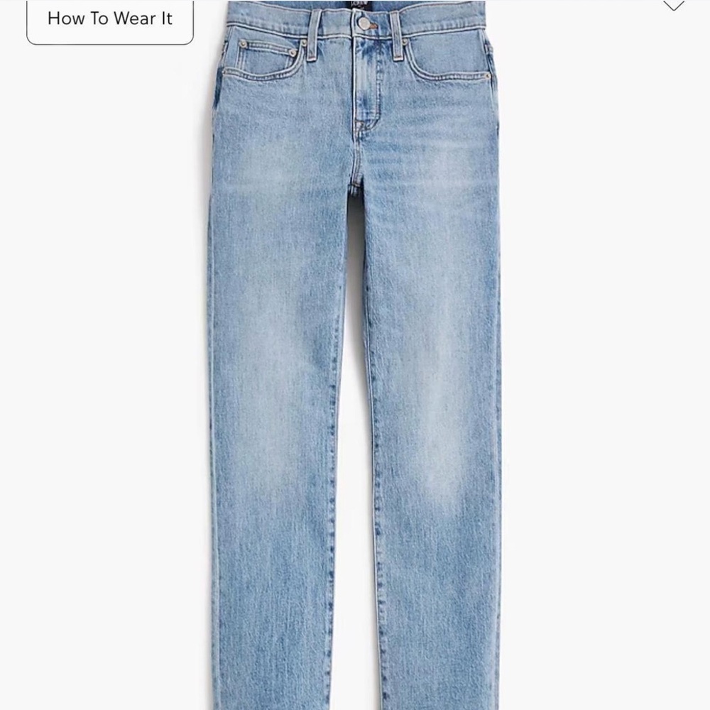 J Crew Slim Broken in Boyfriend Jeans